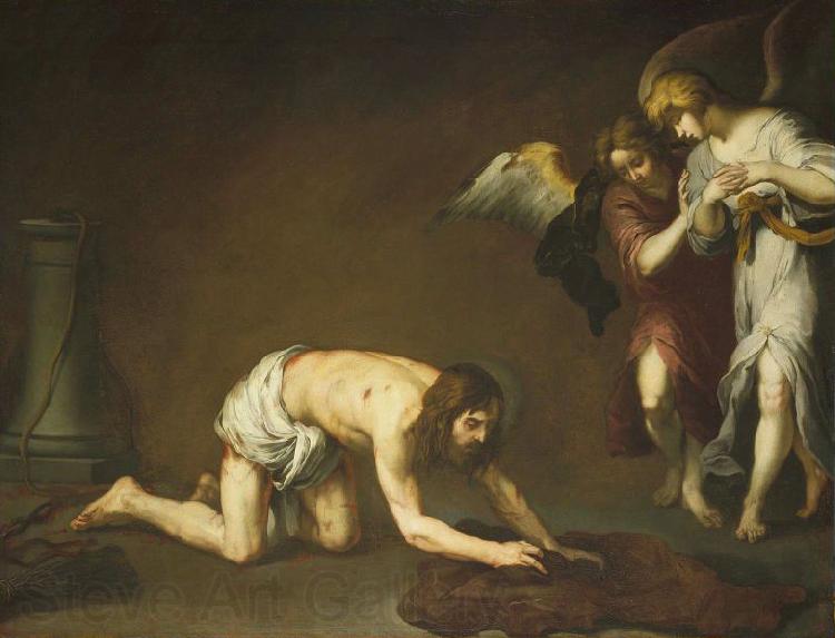 Bartolome Esteban Murillo Christ after the Flagellation Norge oil painting art